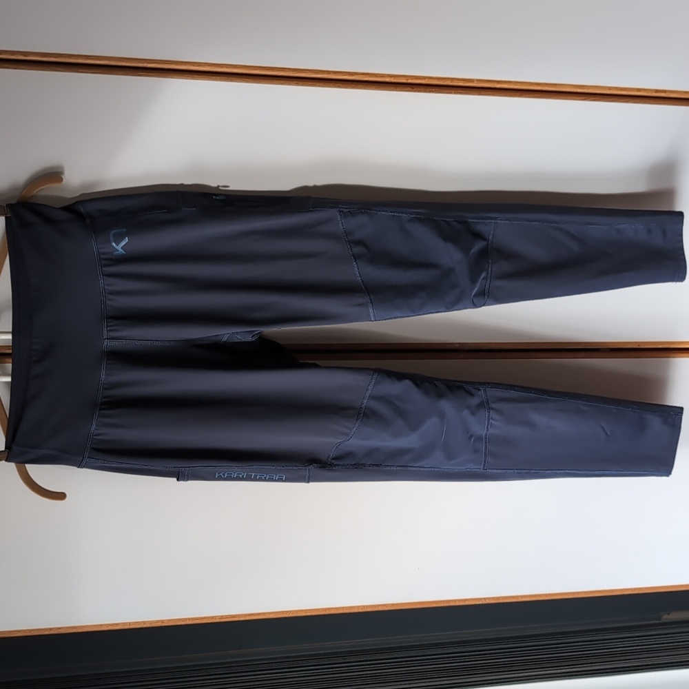 Kari Traa Ane Tights Leggings M Iron - Picture 2 of 12